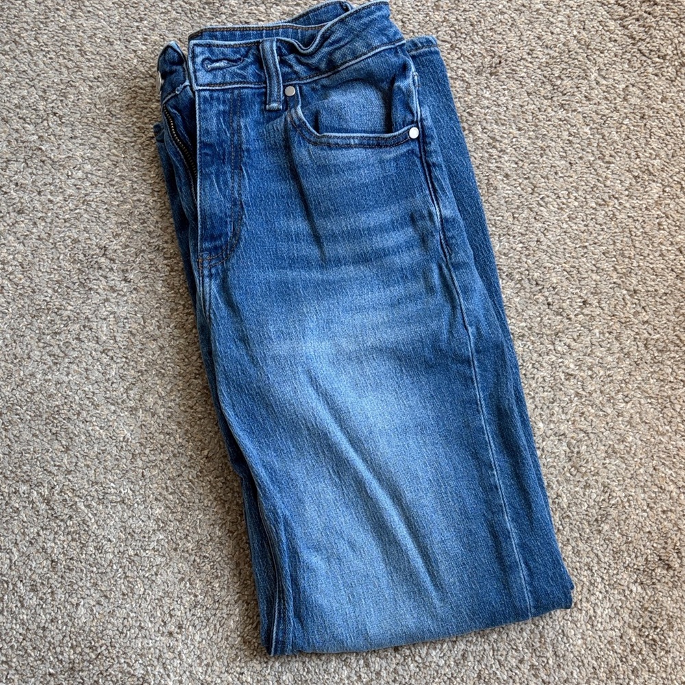 Quince Women's Straight Leg Jeans - Medium Blue Wash